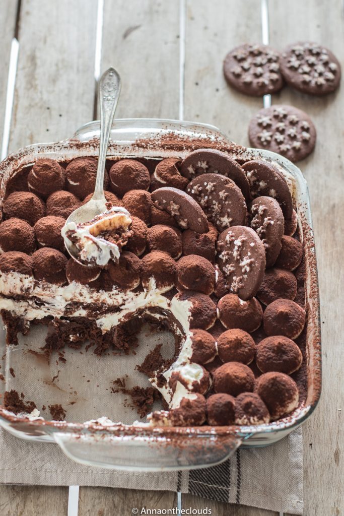 Tiramistelle: tiramisù con pan di stelle e nutella