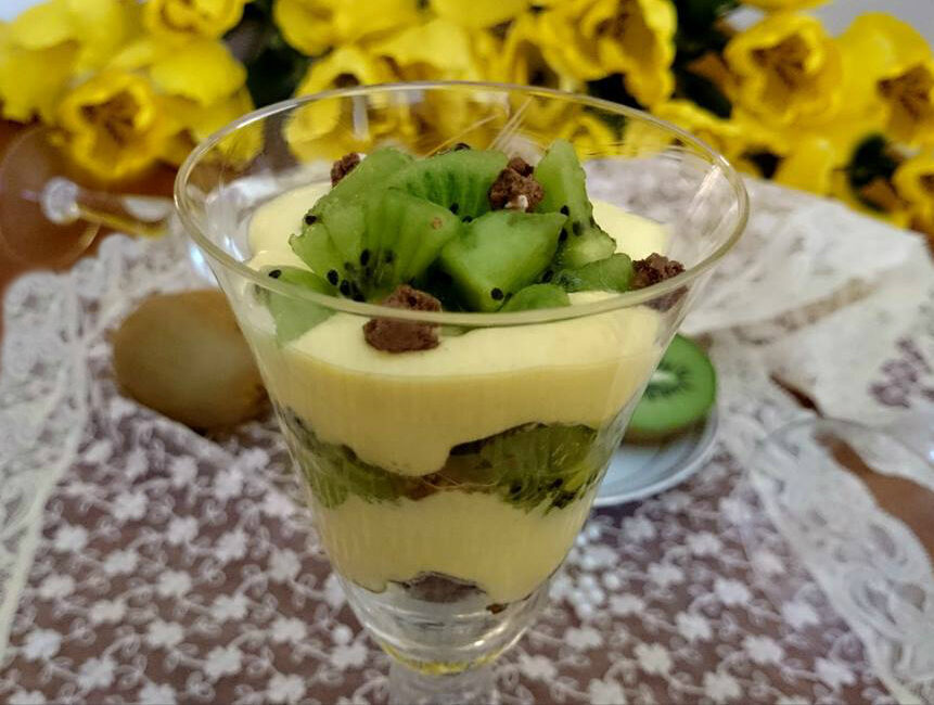 Tiramisù al kiwi