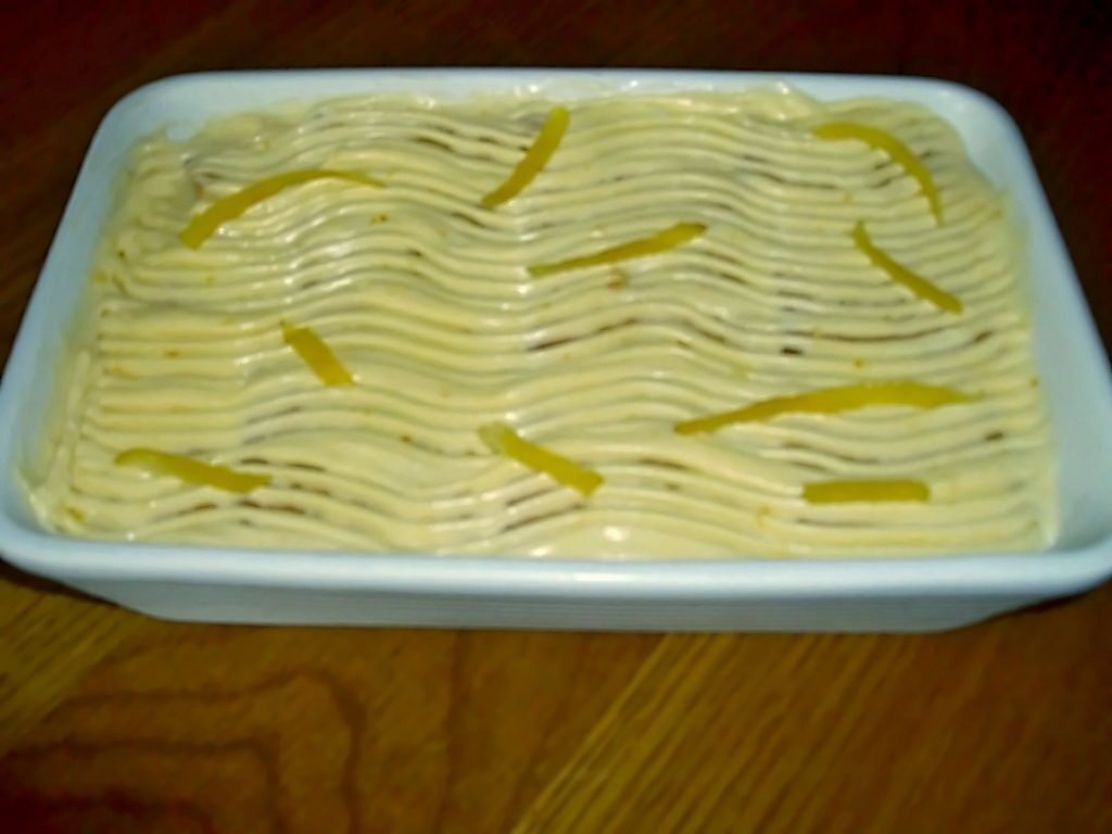 Tiramisu al limoncello