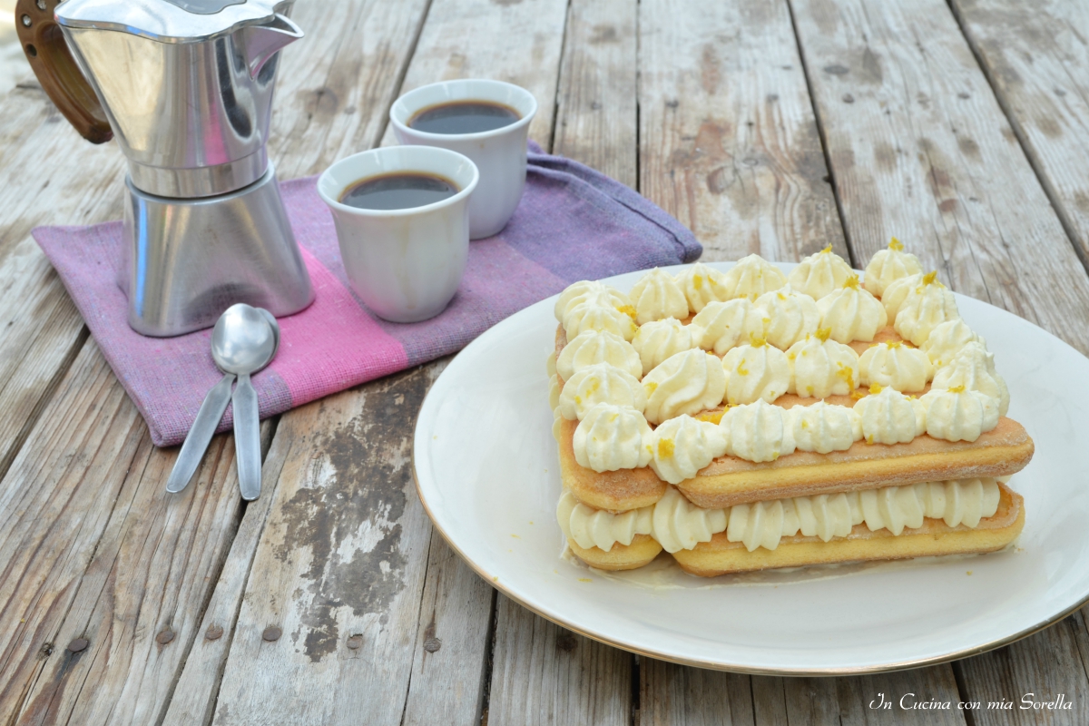 Tiramisù al limone – dolce al limone