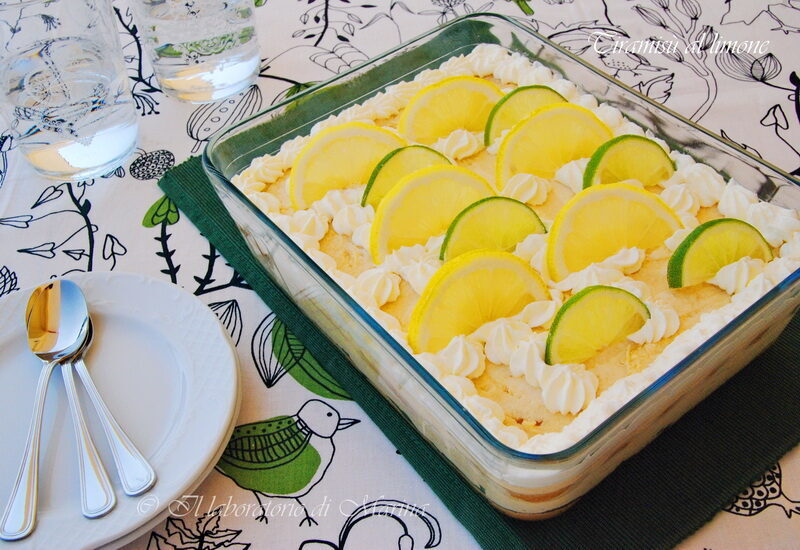 “tiramisu” al limone