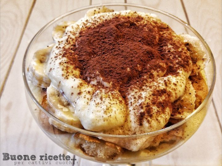 Tiramisù alla banana