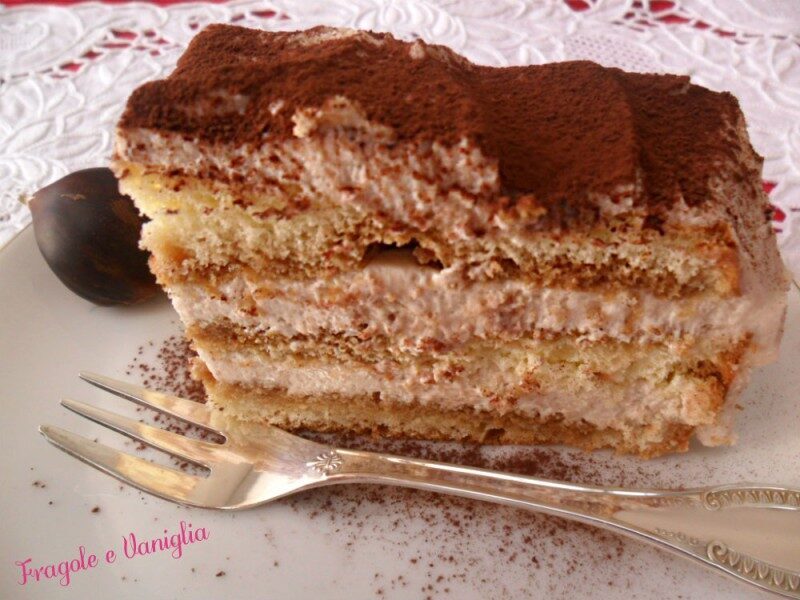 Tiramisu’ alla crema di castagne
