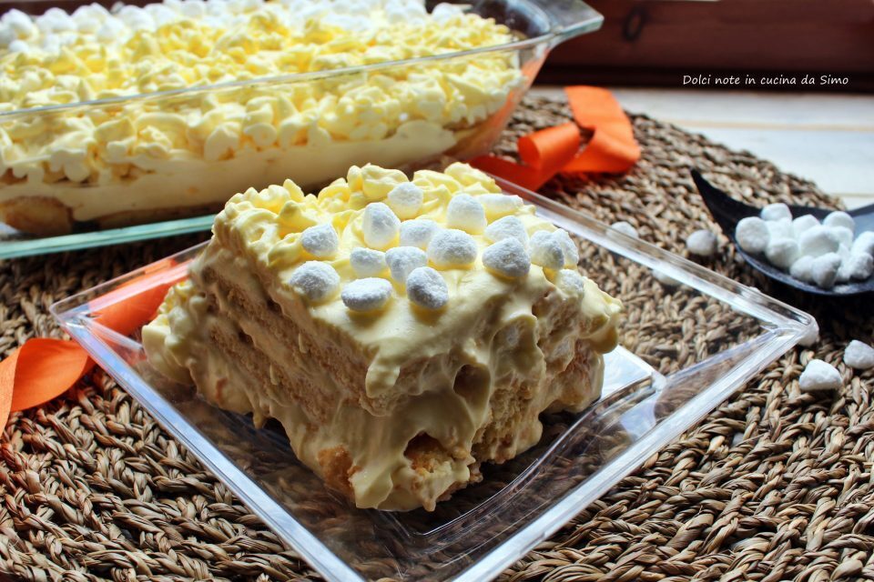 Tiramisu’ alla crema limoncello e meringhe
