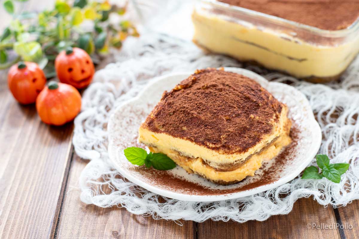 Tiramisù alla zucca