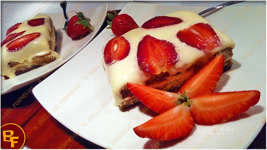 Tiramisù alle fragole