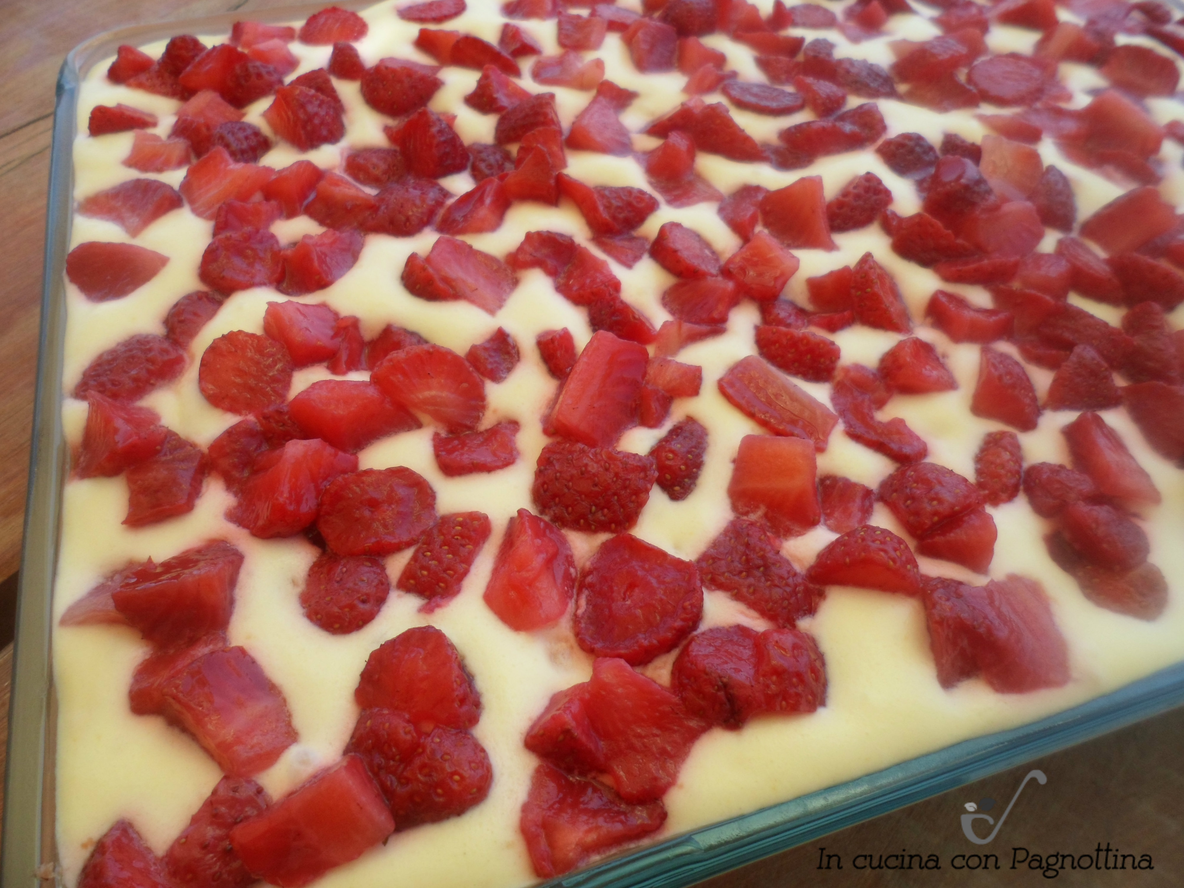 Tiramisù alle fragole