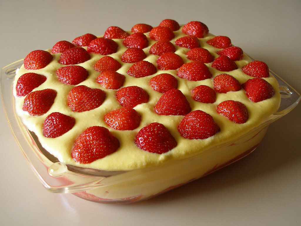 Tiramisù alle fragole