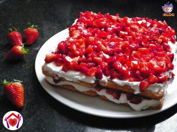 Tiramisù alle fragole