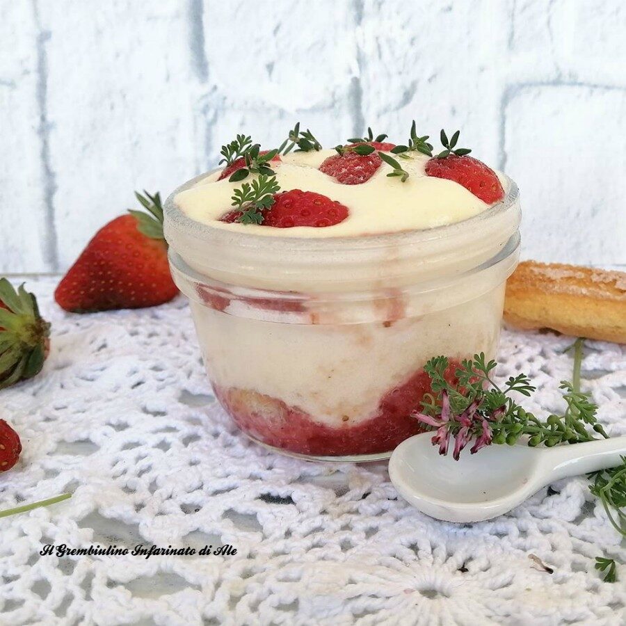 Tiramisù alle fragole