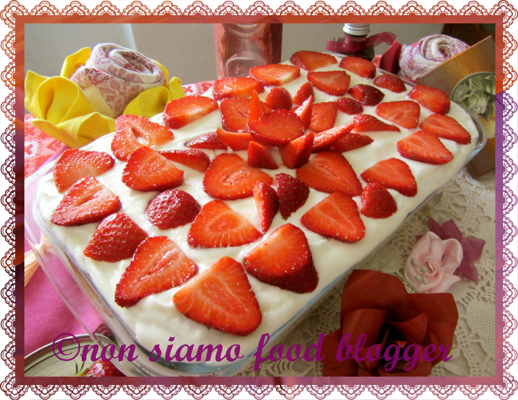 Tiramisù alle fragole, ricetta senza uova