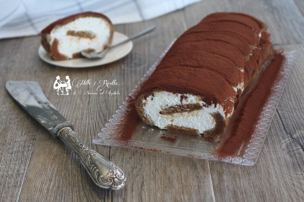 Tiramisù arrotolato