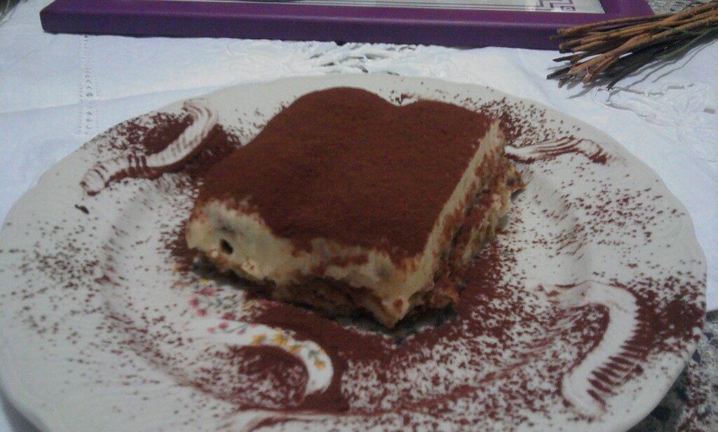 Tiramisù classico con pavesini