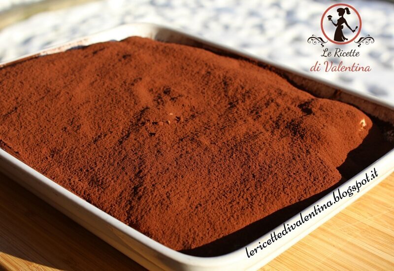 Tiramisu’ classico ma con caffè decafeinato e zucchero di canna