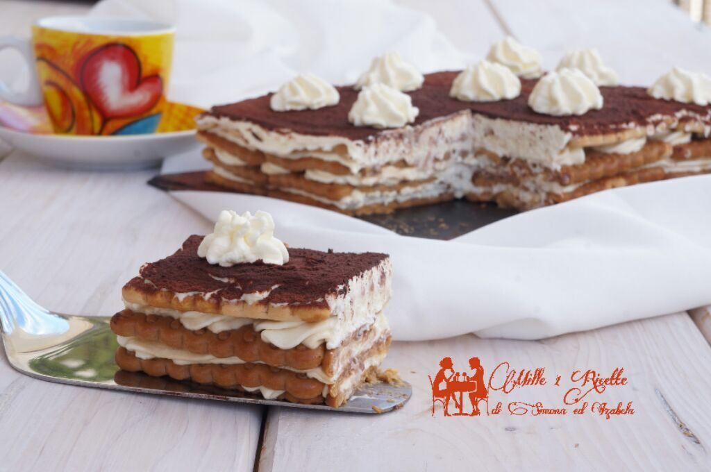 Tiramisu con biscotti