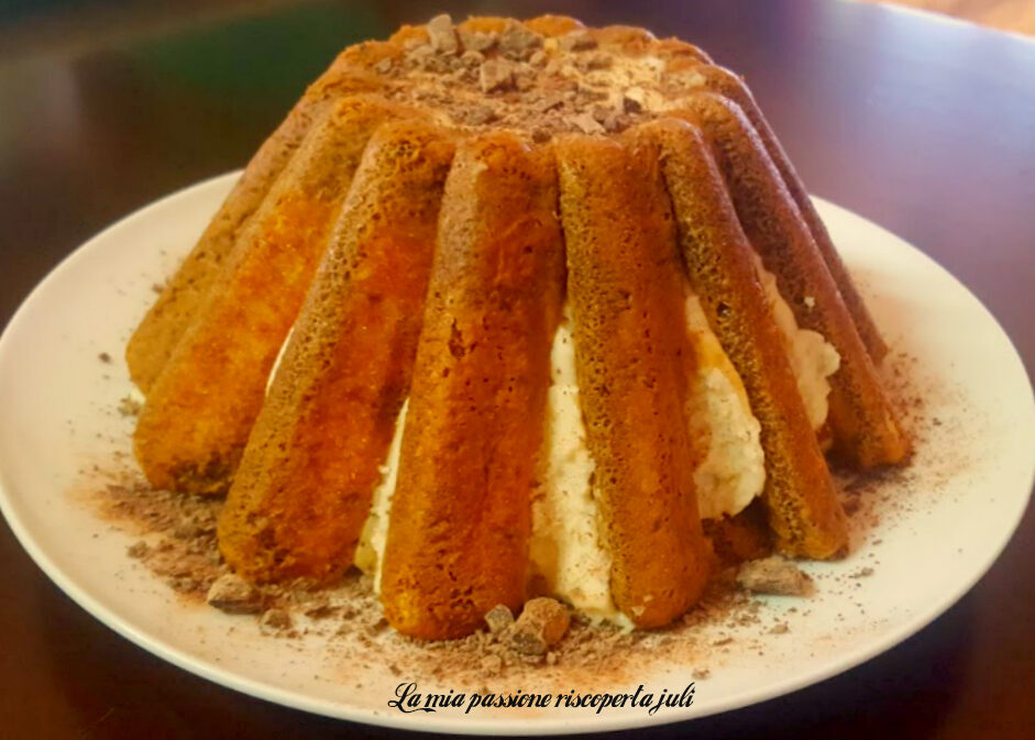 Tiramisu con briciole di cioccolato