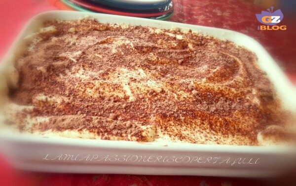Tiramisu con caffe e mascarpone