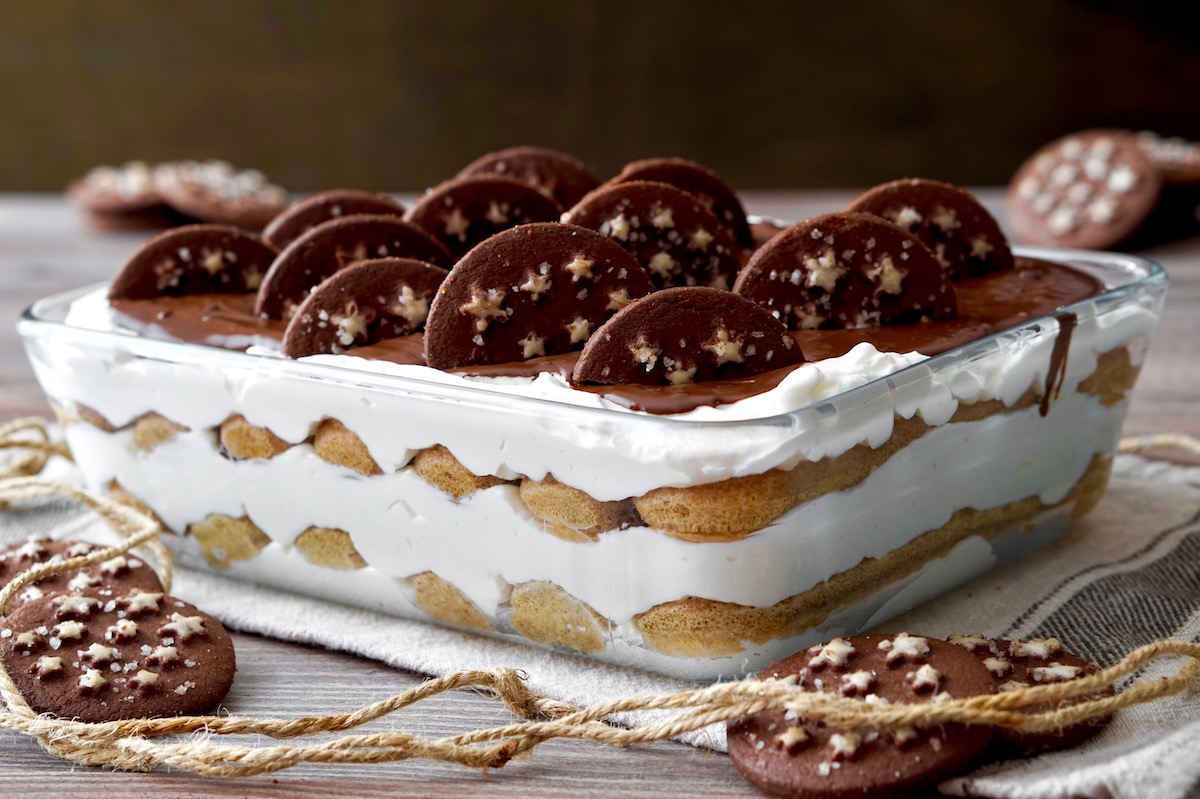 Tiramisù con crema pan di stelle