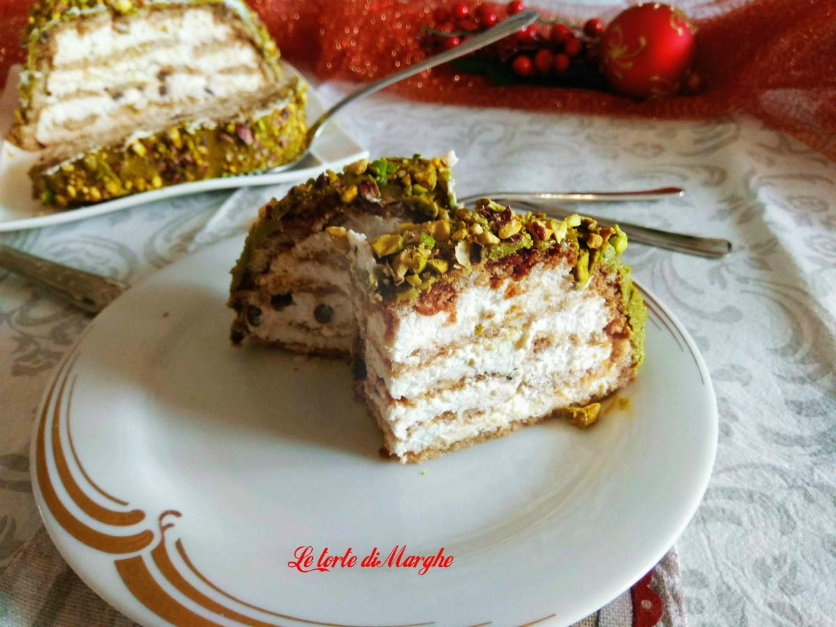 Tiramisù con dulce de leche mascarpone e panna