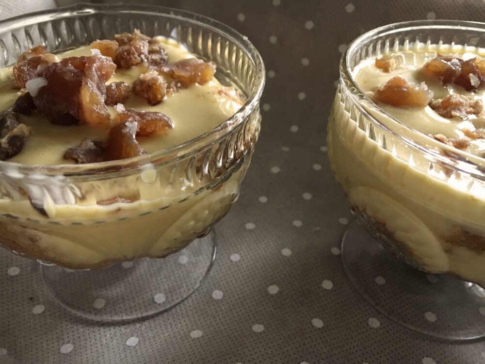 Tiramisù con i marron glacé