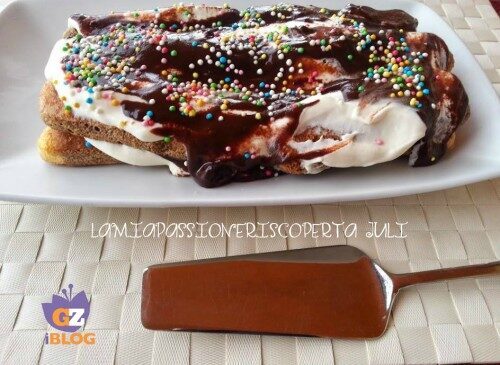 Tiramisu con mascarpone e cioccolato..