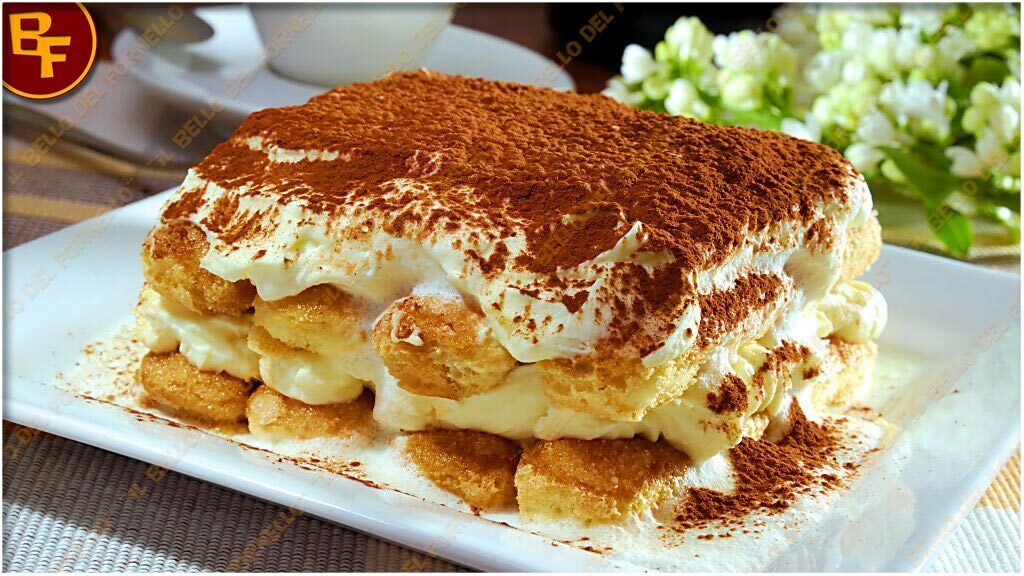 Tiramisù con ricotta e panna