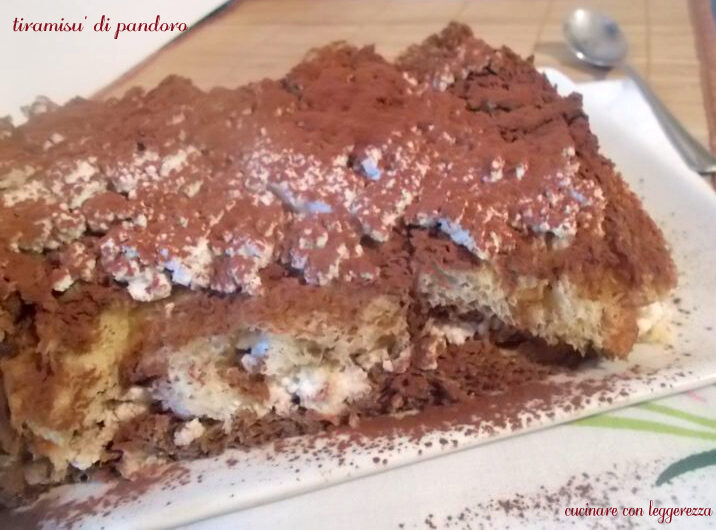 Tiramisù di pandoro
