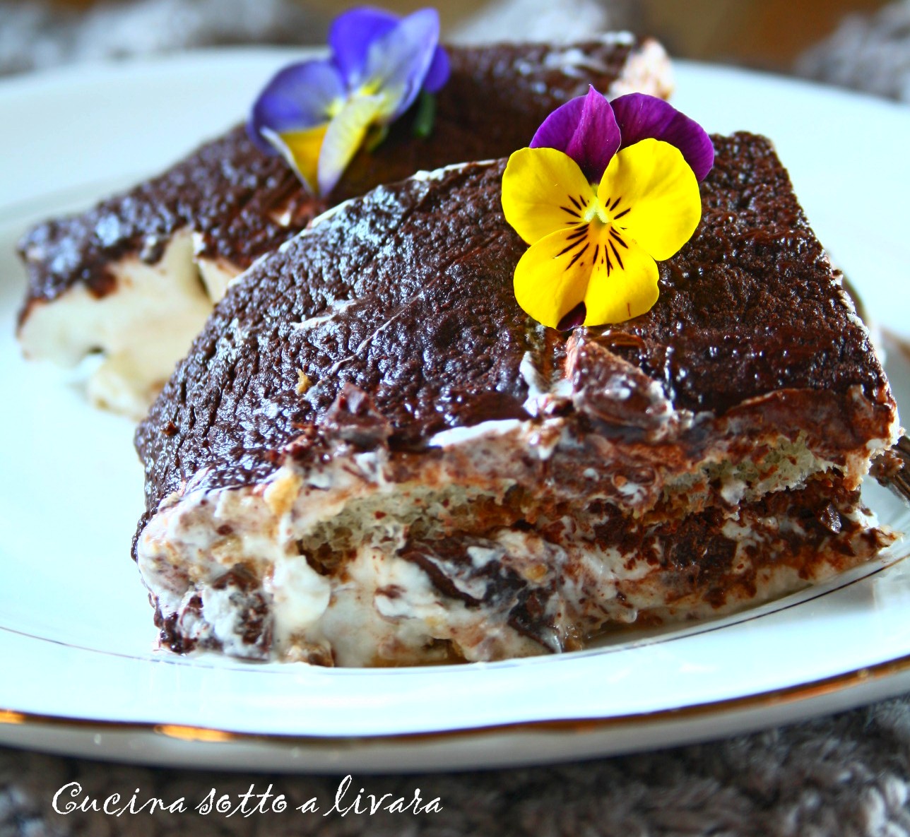 Tiramisu’ ghiotto ma leggerissimo