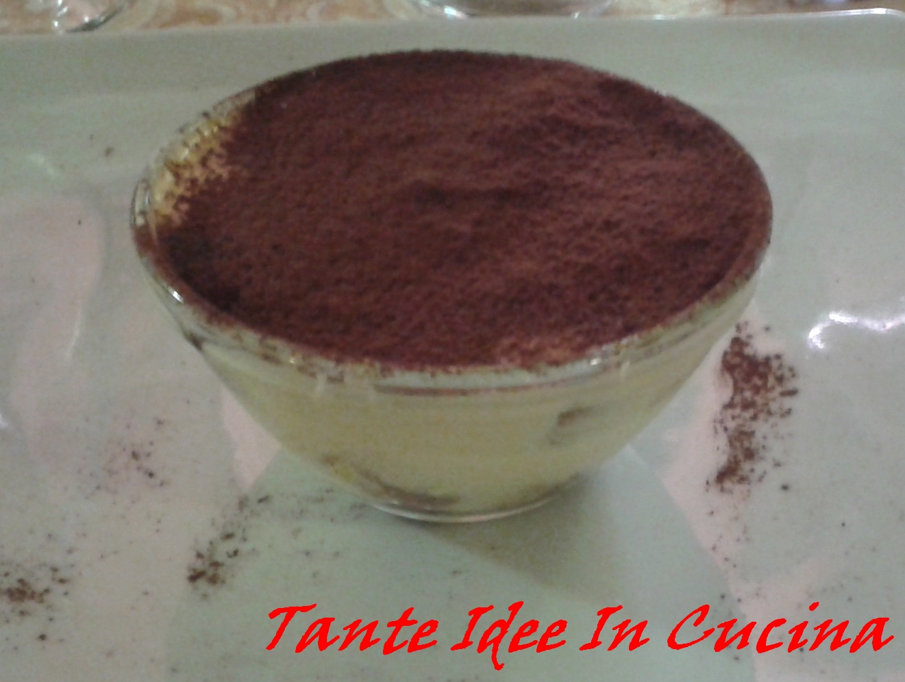 Tiramisù in coppa