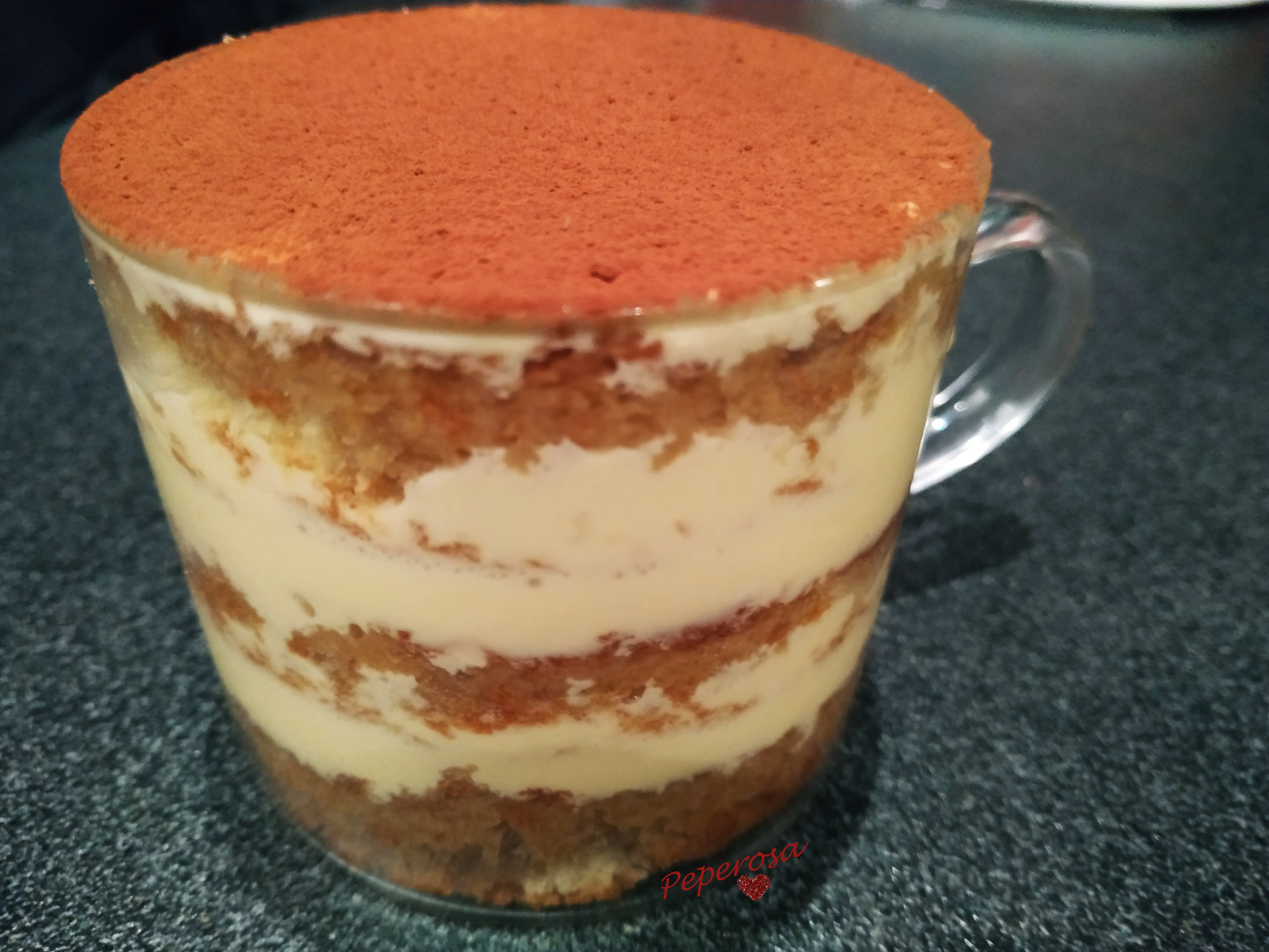 Tiramisù in tazza