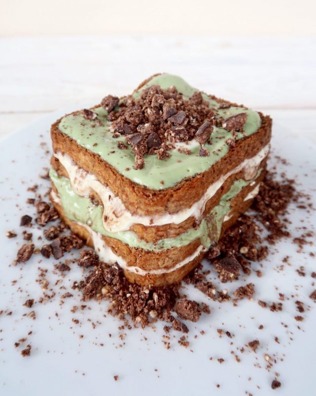 Tiramisù light al tè verde matcha