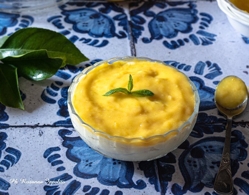 Tiramisù monoporzione al limone