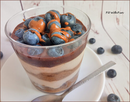 Tiramisù proteico in bicchiere pronto in 5 minuti
