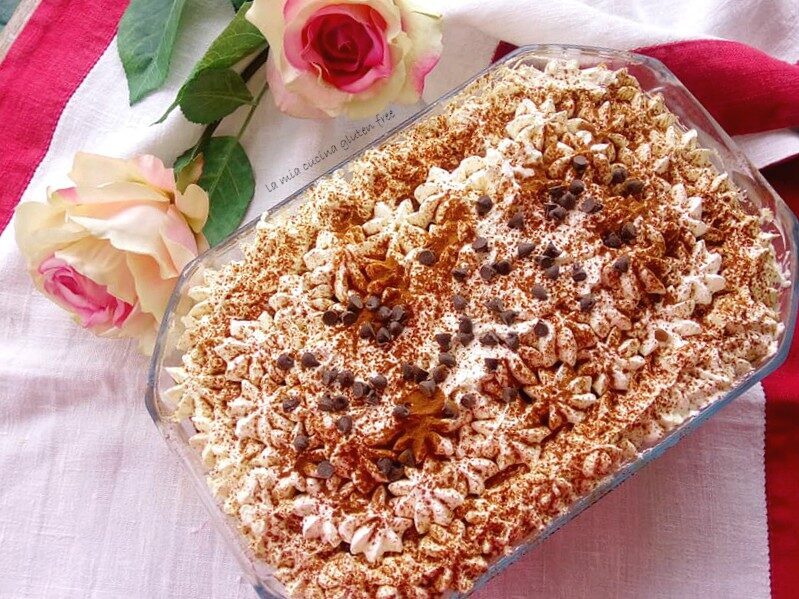 Tiramisù senza glutine con pandoro