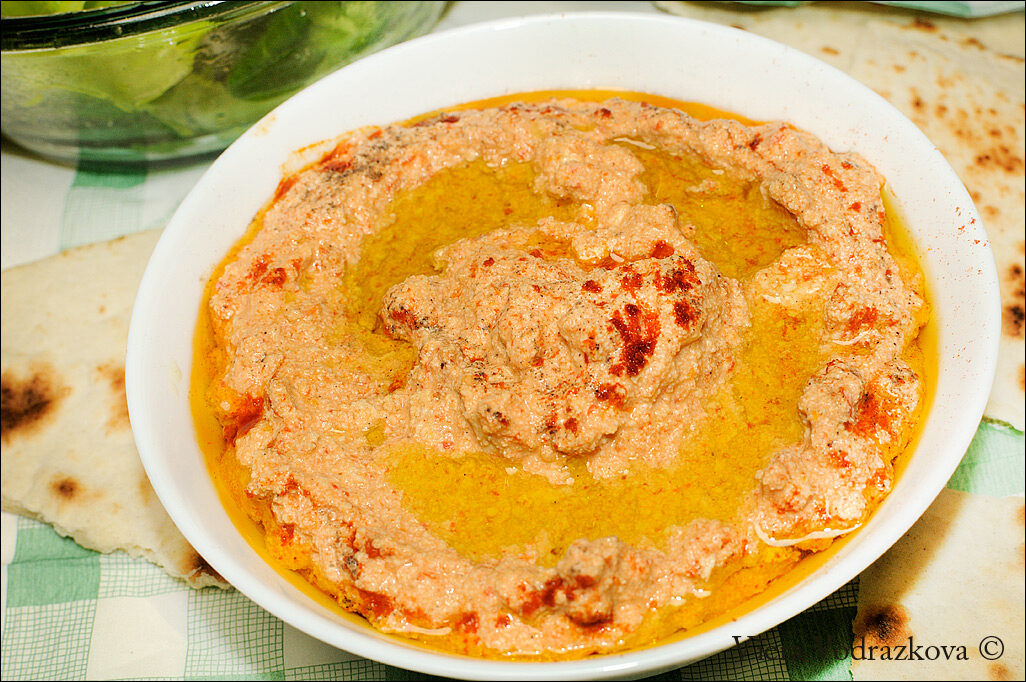 Tirokafteri greco vegano a modo mio