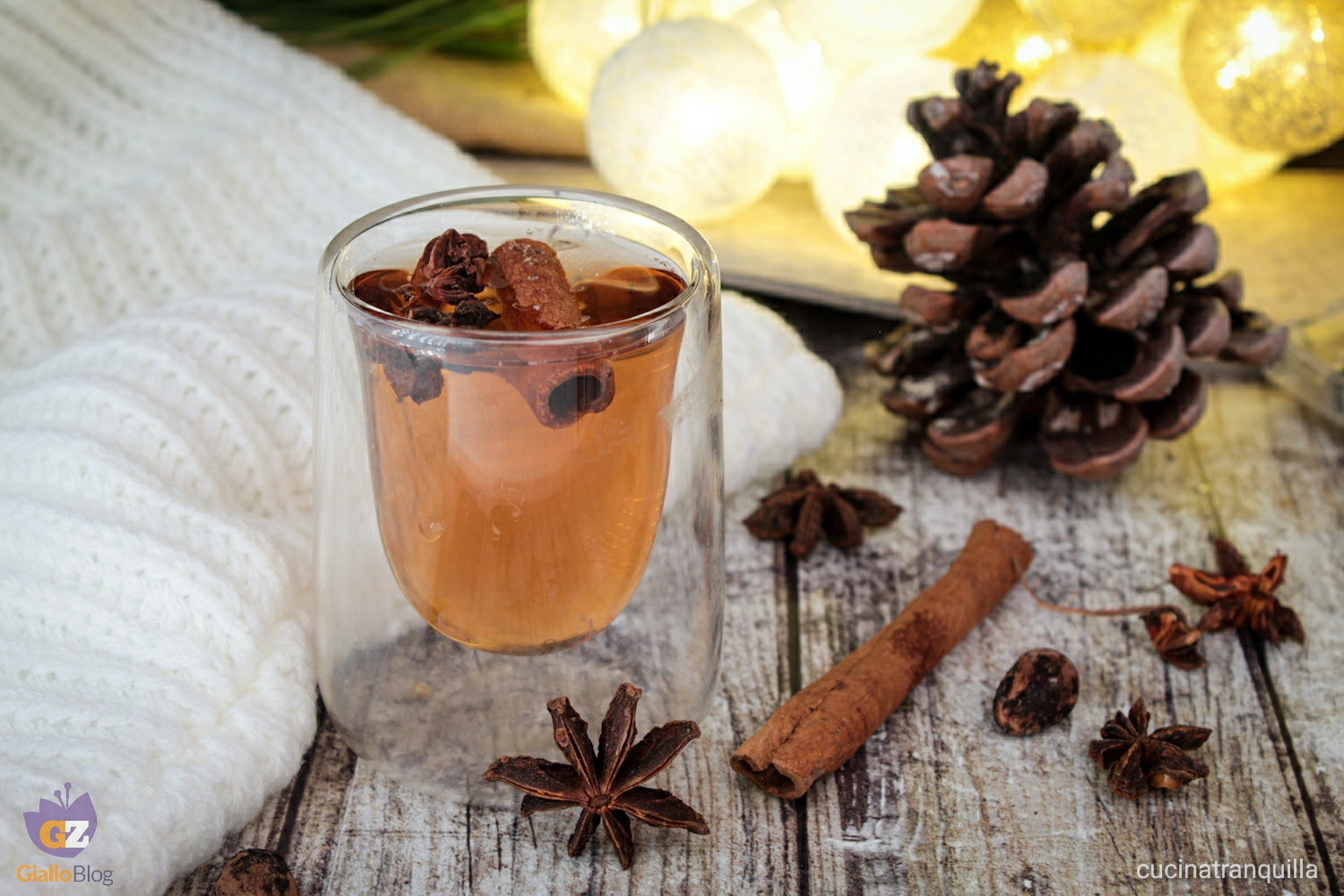 Tisana alla cannella con anice