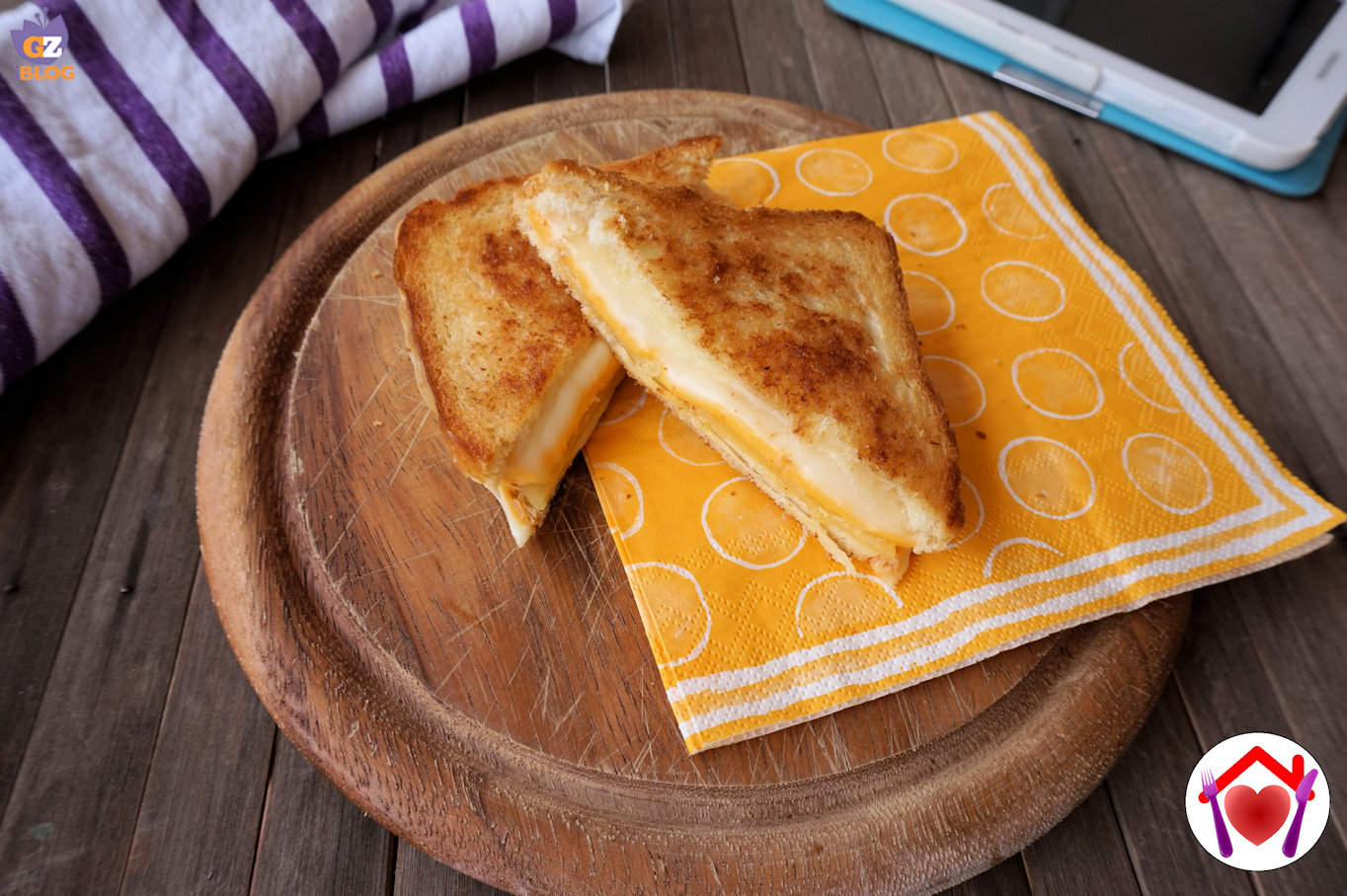 Toast al formaggio cinefood