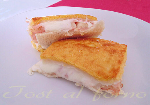 Toast al forno ricetta