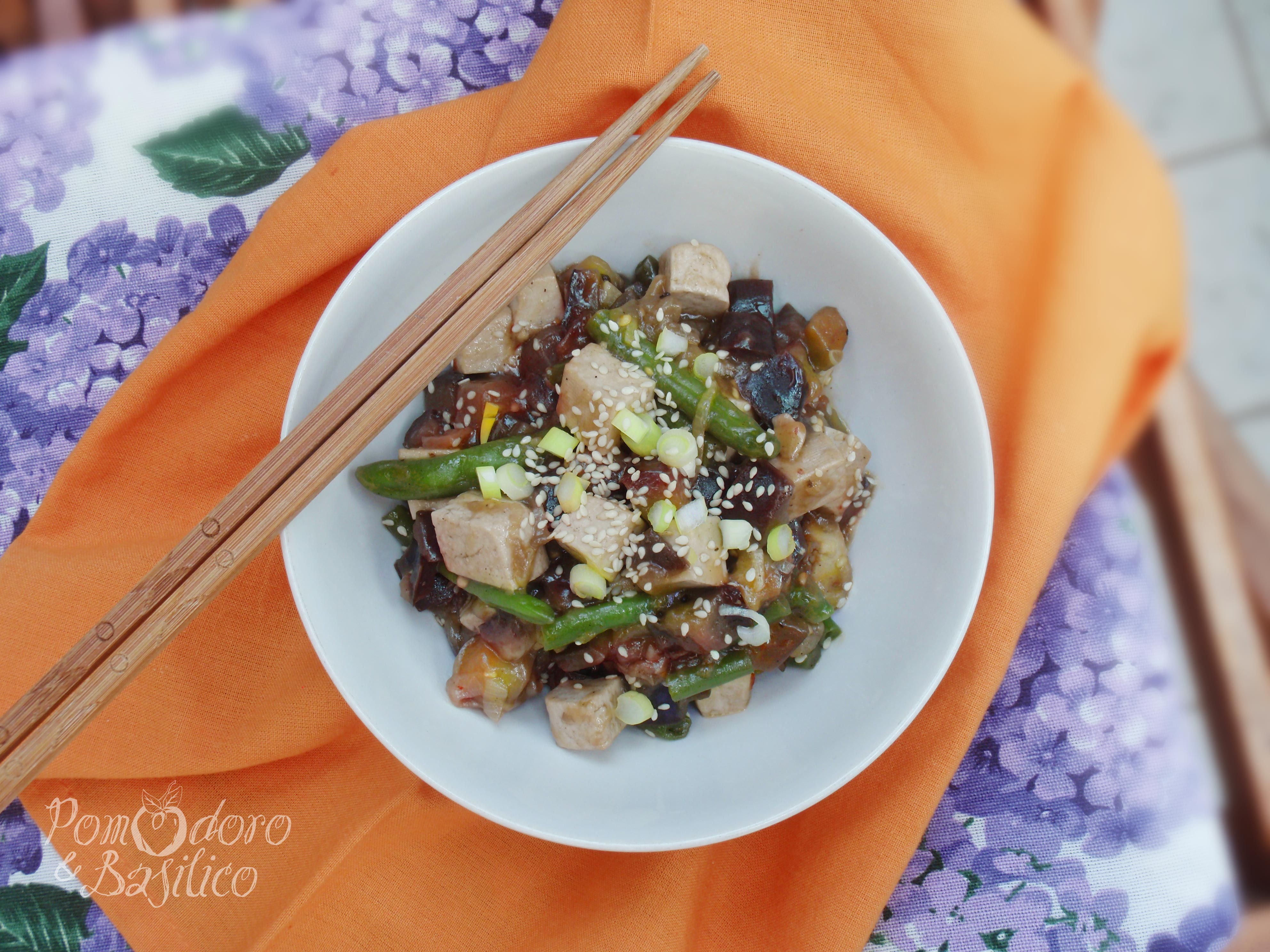 Tofu alla cinese