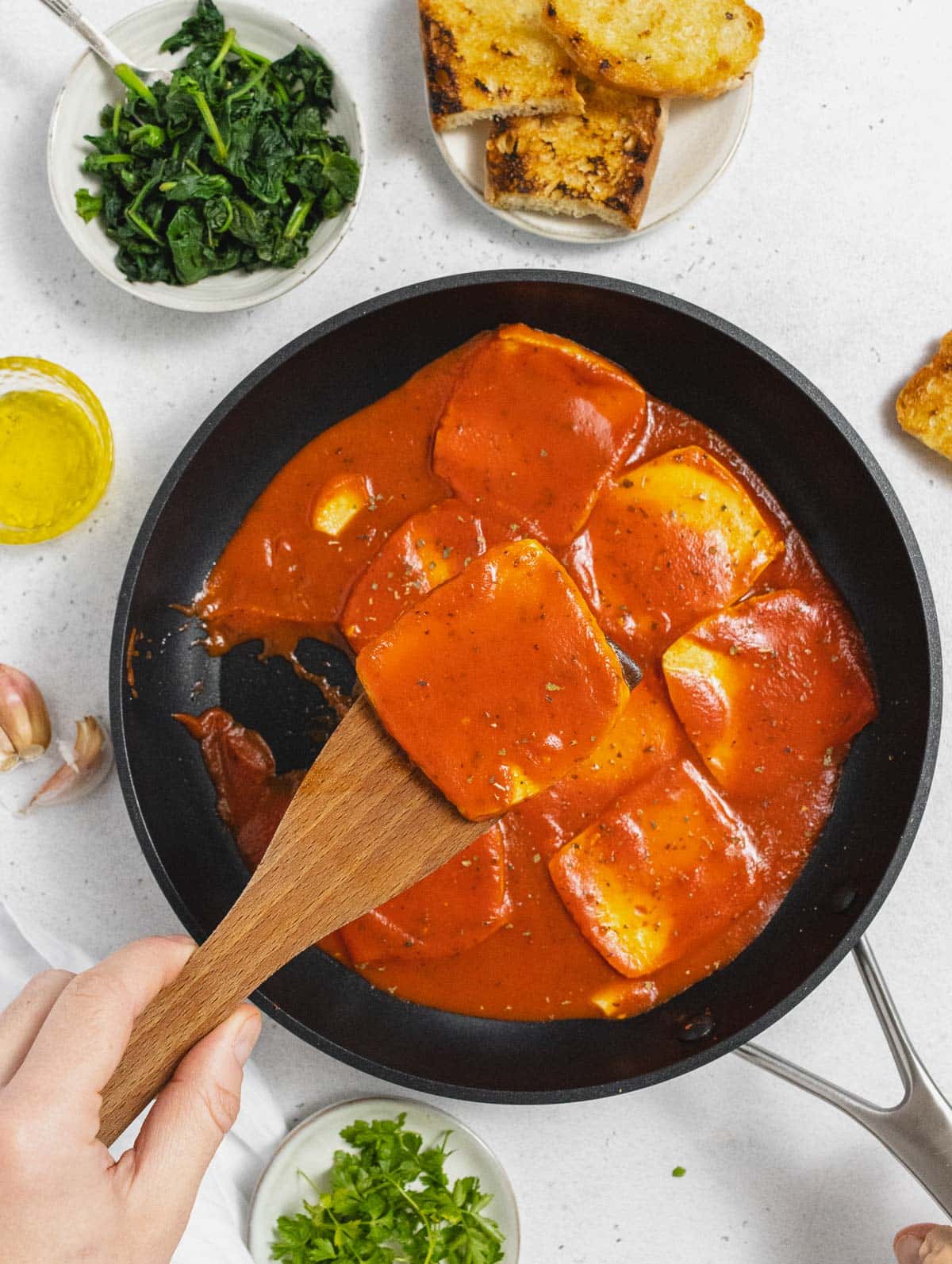 Tofu alla pizzaiola