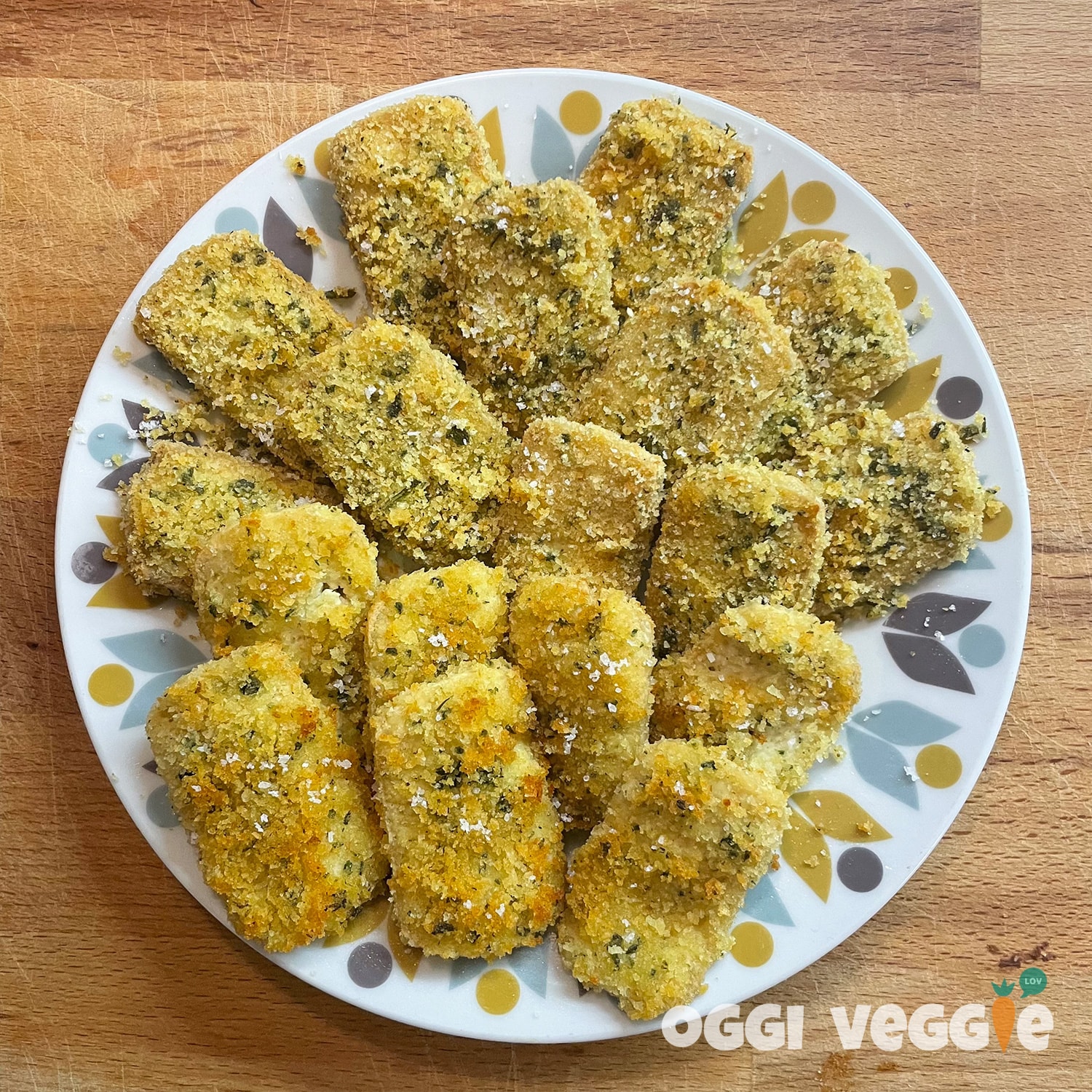 Tofu gratinato