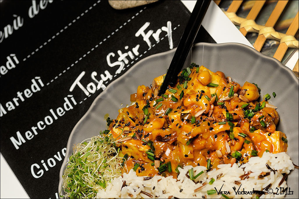 Tofu stir fry
