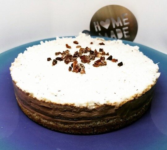 Tofu&coconut cheescake