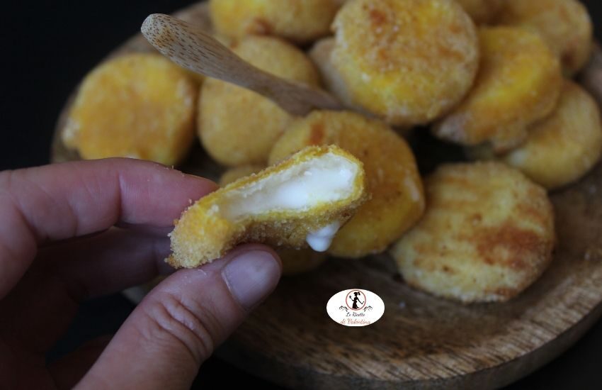 Tomini del melle fritti in friggitrice ad aria