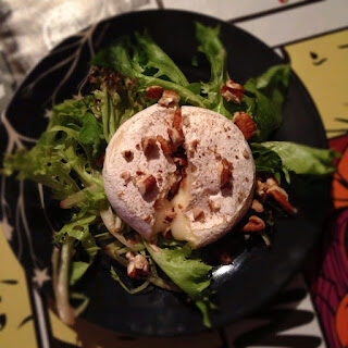 Tomino al cartoccio con noci pecan