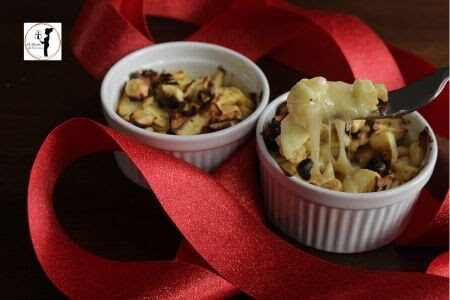 Tomino rustico con nocciole e mele in friggitrice ad aria