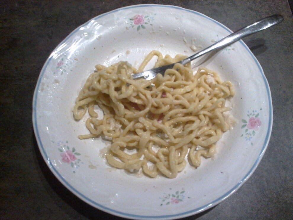 Tonnarelli cacio e pepe