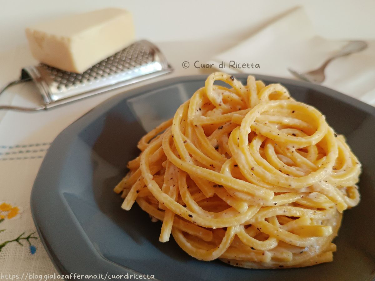 Tonnarelli cacio e pepe