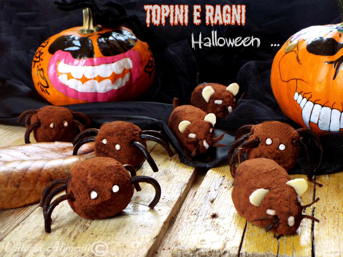 Topini e ragni Halloween…