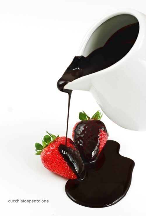 Topping al cacao e rum